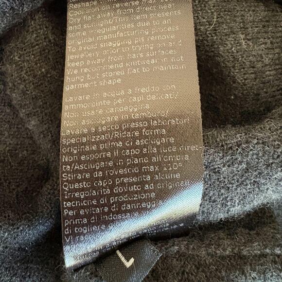 Isabel Benenato AW11 Cashmere Cardigan Vest L - Picture 4 of 8